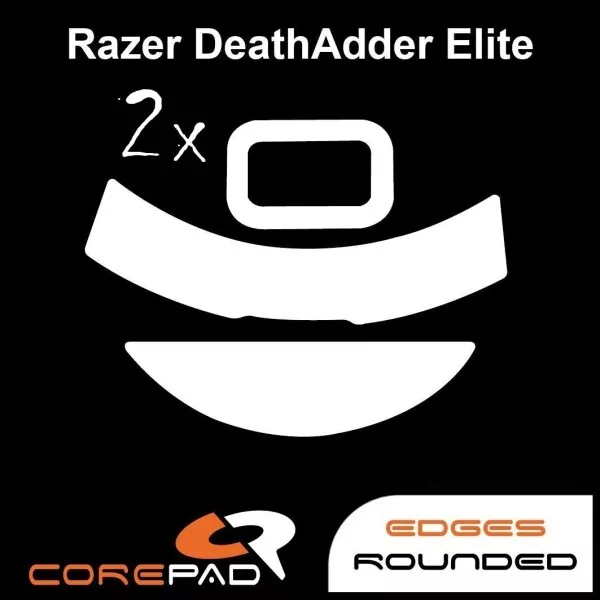 Corepad Skatez Razer DeathAdder Elite Ersatz Mausfüße Hyperglides PTFE Teflon