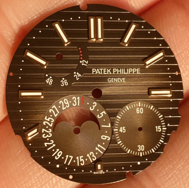 Patek Philippe Brun Dial For Nautilus Rose Gold 40mm Model Ref 5712 R-001