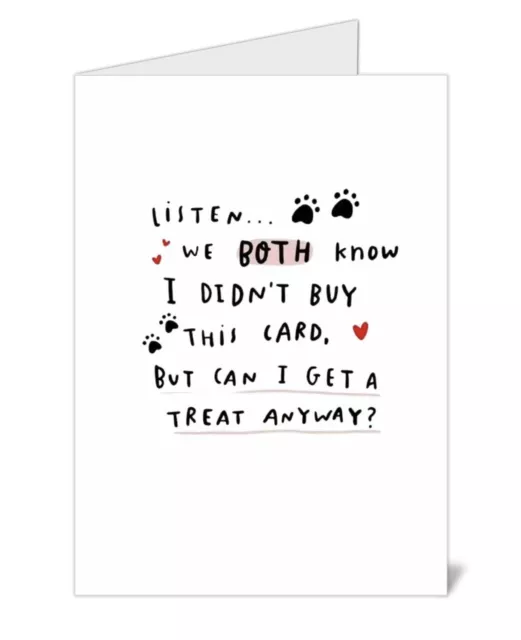 💕 Happy Birthday Card Valentines Day Card Mom Dad From Dog Cat Funny Card Pet