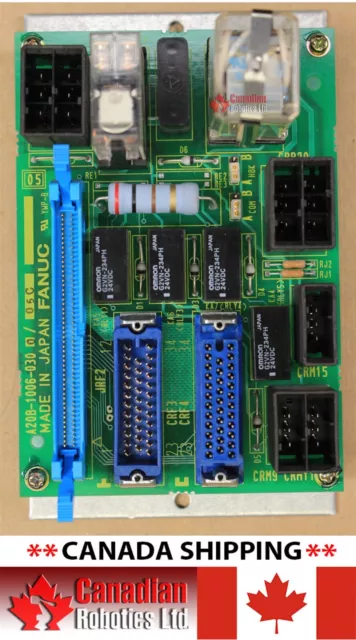 FANUC RJ2 E-stop board "I"controller A20B-1006-0300