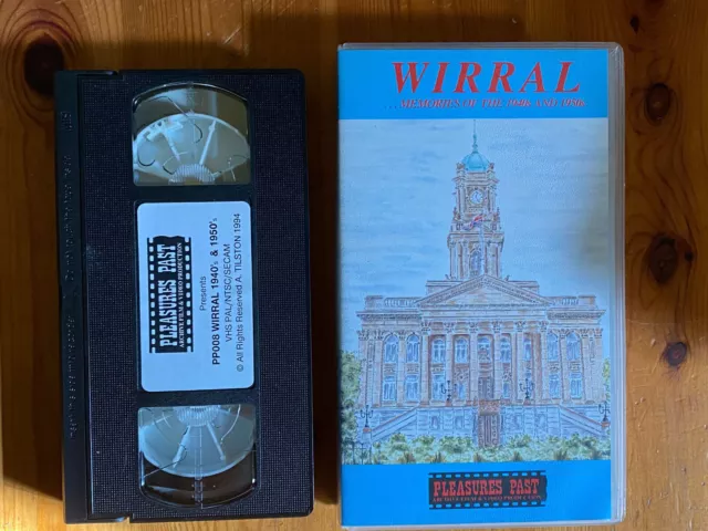 Wirral Memories of The 1940s And 1950s VHS PAL Video Pre Owned RARE