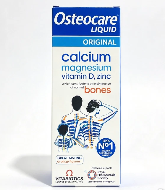 Picclick.com VITABIOTICS OSTEOCARE LIQUID Calcium - 200ml,BBE:02/2027. £5.99 ...