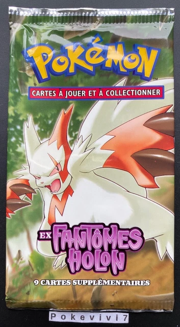 BOOSTER Bloc EX Pokemon EX FANTÔMES HOLON Vide / Empty / Open / NO CARDS !