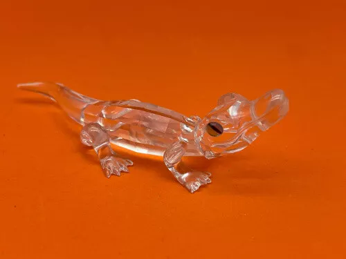 Swarovski Figur 221629 Krokodil 8,5 cm. Top Zustand