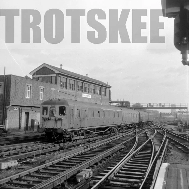 LARGER NEGATIVE BR British Rail Electric EMU Class 401 2-BIL 2663 c1970 ...