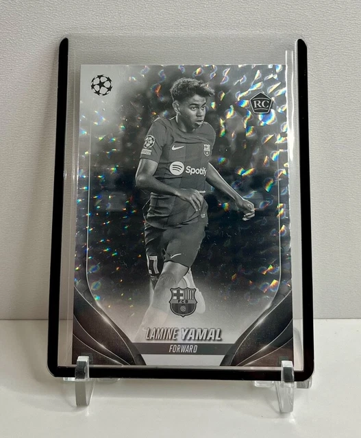 LAMINE YAMAL /150 - Black and White - Topps UCC flagship 2023 - 2024