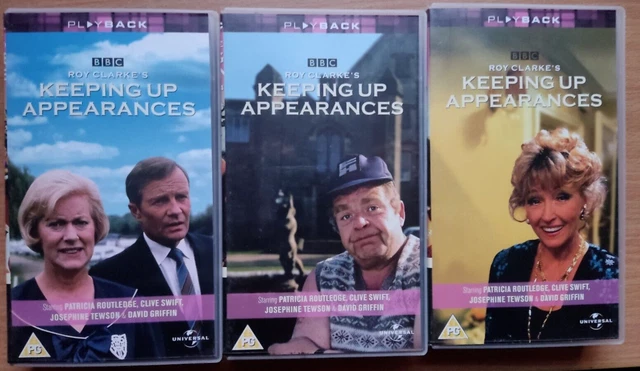 KEEPING UP APPEARANCES VHS Series 3 & 4 Video Boxset BBC Comedy Tape ...