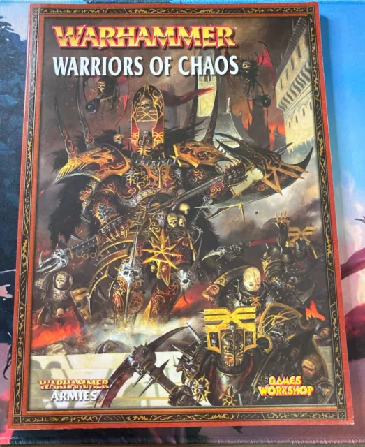 Warriors of Chaos 7th Edition Army Rule Book Paperback Warhammer Fantasy WFB