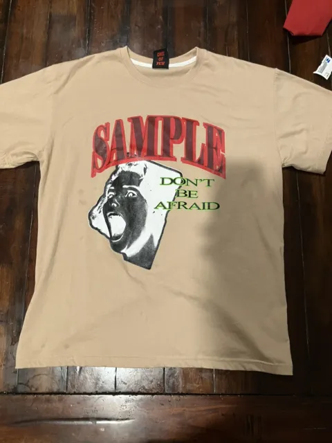 SAMPLE IND. “Don’t be afraid” T-Shirt Men’s XL