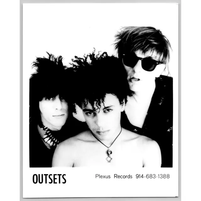 Outsets Ivan Julian Punk Funk Hard Rock Band 80s-90s Glossy Music Press Photo