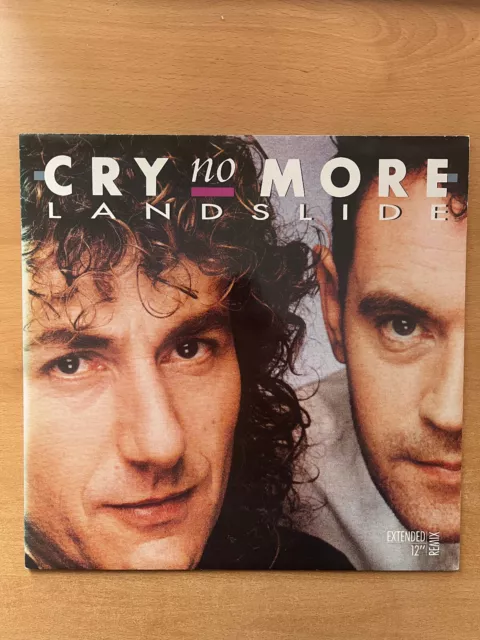 Maxi 12" Cry no more - Landslide von 1990 Electrola 060-20 3817 6