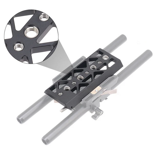 Dovetail Mount Plate Aluminum Alloy Camera Dovetail Plate Anti Detaching