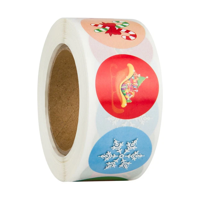 Christmas Party Stickers Merry Scrapbooking Baking Food Gift