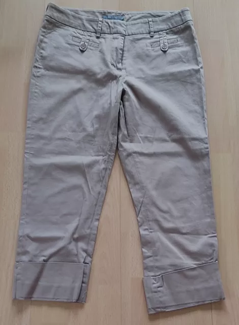 Zero Hose Chino Stiefelhose 7/8 beige Gr. 36