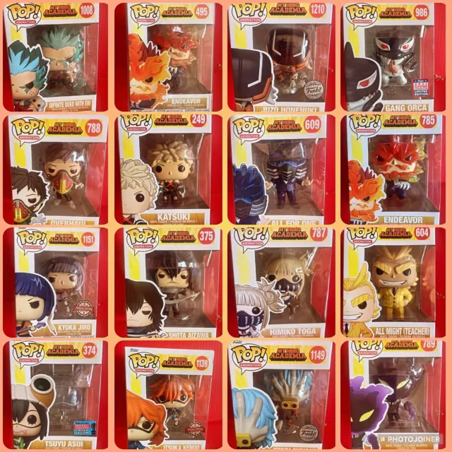 My Hero Academia Funko Pop- (Large Selection £10-£30)