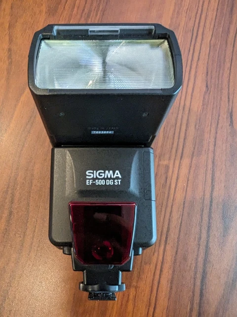Sigma EF-500 DG ST Flash For Nikon iTTL ex. Condition