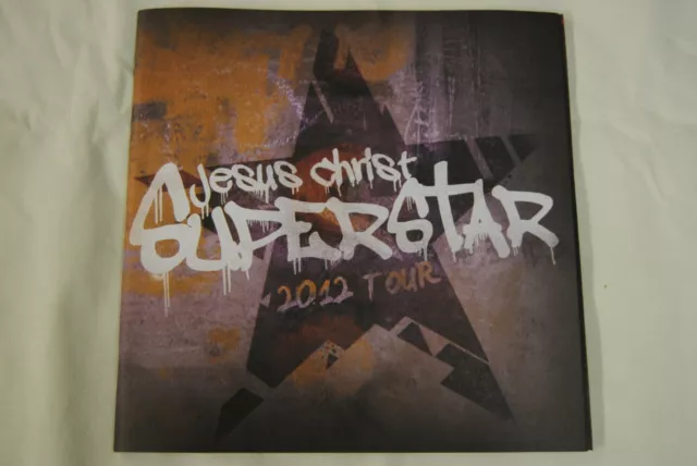 Jésus Christ Superstar 2012 Tour Programme Neuf Officiel Rare Tim Minchin Mel C