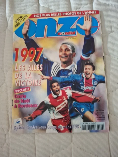 Magazine Onze Mondial N°69 - Octobre 1994 - Bernard Lama (PSG) - État Correct