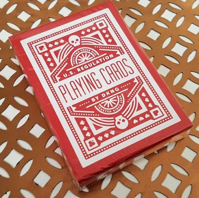 Red Wheel Playing Cards DKNG Art Of Play New & Sealed USPCC Deck