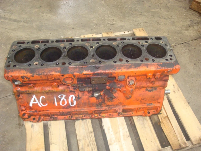 1969 Allis Chalmers 180 Diesel Tractor Engine Block 2800 4022666