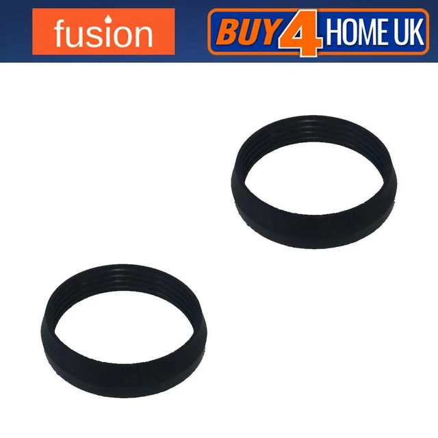 40MM, 11/2& TAPERED Waste Trap Black Washer Repair Compression Seal 2