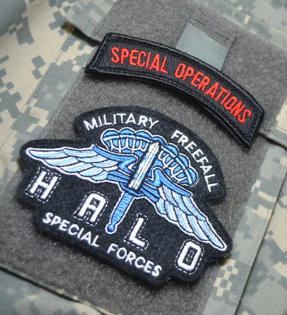 JSOC SFG SEAL RANGERS RAIDERS JTF MILITARY FREEFALL vêlkrö 2-PC: HALO ...