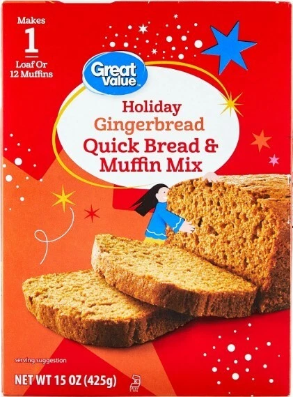 Miscela da forno Holiday ""Gingerbread"" Quick Bread & Muffin Mix 425 gr da USA