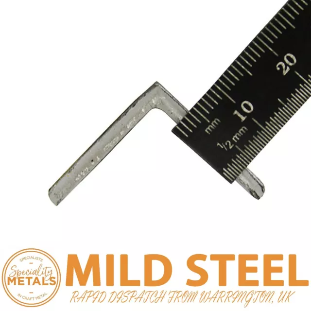 25mm x 25mm x 3mm Low-price Mild Steel Angle Iron Steel Section Thick UK Made 3