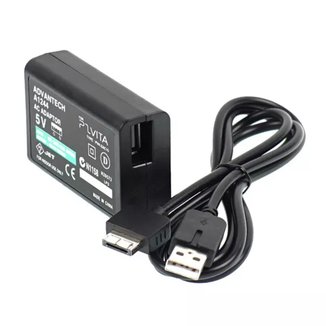 Wall Charger AC Power Adapter Charging Cable For Sony Ps Vita 1000 Series PSV c