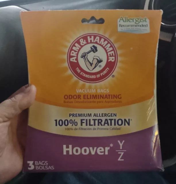 Arm & Hammer Hoover Type Y&Z Premium Allergen Vacuum Bag (2-Pack) 67978HQ