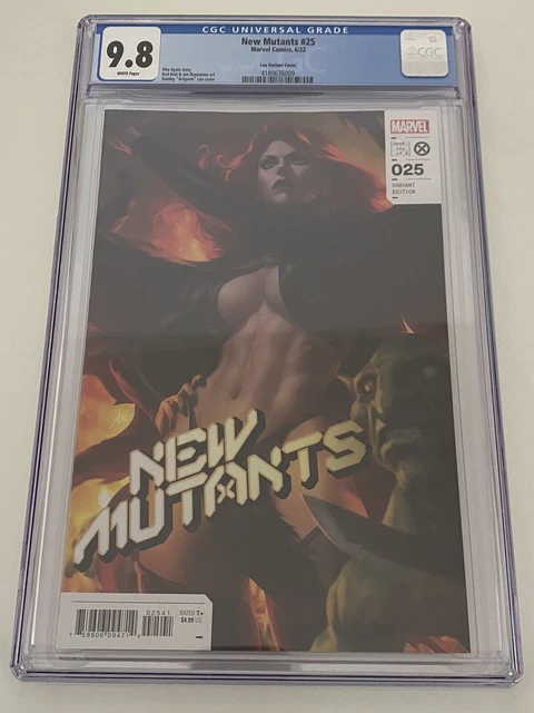 New Mutants #25 Cgc 9.8 Stanley "Artgerm" Lau Variant Incentive Cover