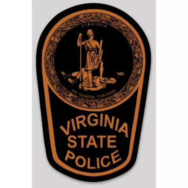 4 INCH NONREFLECTIVE Virginia State Police Logo Sticker Decal 5.99