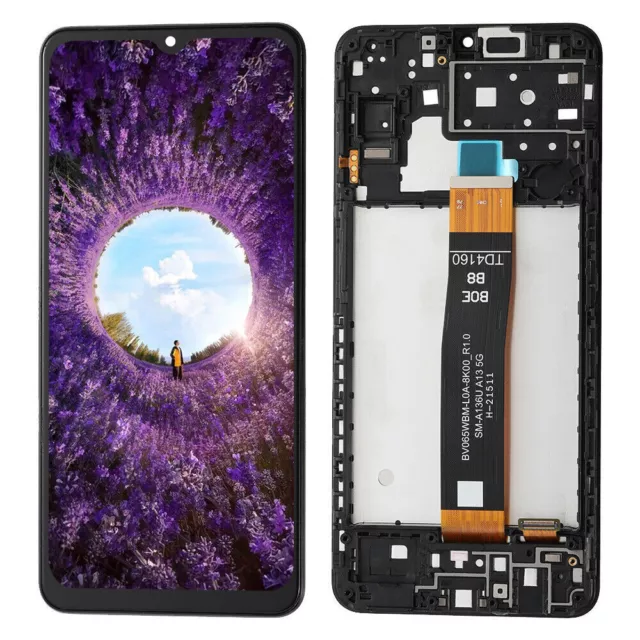 For Samsung Galaxy A13 5G SM-A136U Replacement LCD Touch Screen Digitizer Frame 3