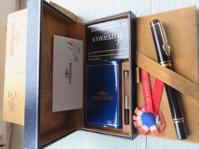 Stylo Plume Waterman Le Man 100 - Édition Bicentenaire Révolution Française - Set Complet - Occasion
