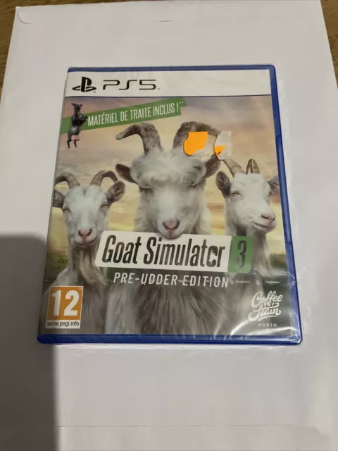 Goat Simulator 3 Pre-Udder Edition /Jeu Ps5 / Neuf Sous Blister D'origine / Vf