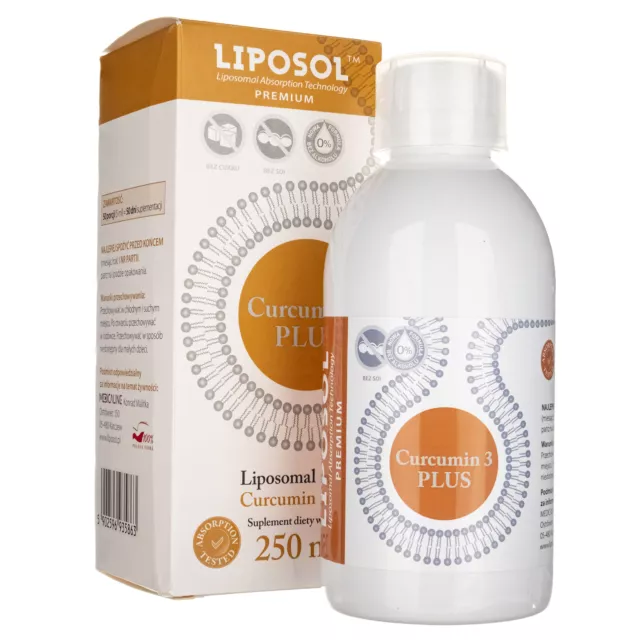 Aliness Liposol Curcumin 3 PLUS (Liposomales Curcumin) 170 mg, 250 ml