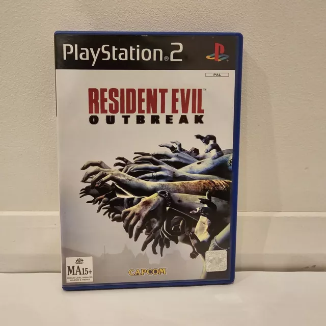 Resident Evil Outbreak Sony PlayStation 2 PS2 Complete With Manual