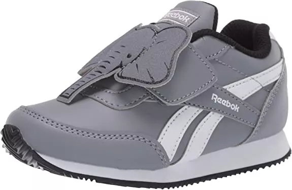 Reebok Kids Royal Cljog 2 KC Sneaker - Cold Grey/Black/White - 10 M US Infant