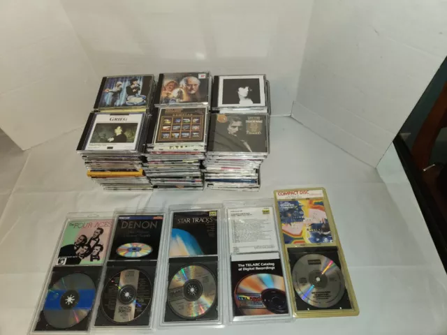 123 CD's, Lots of Classical, Van Cliburn, Bach, Grieg Elvis++Japan, Germany+