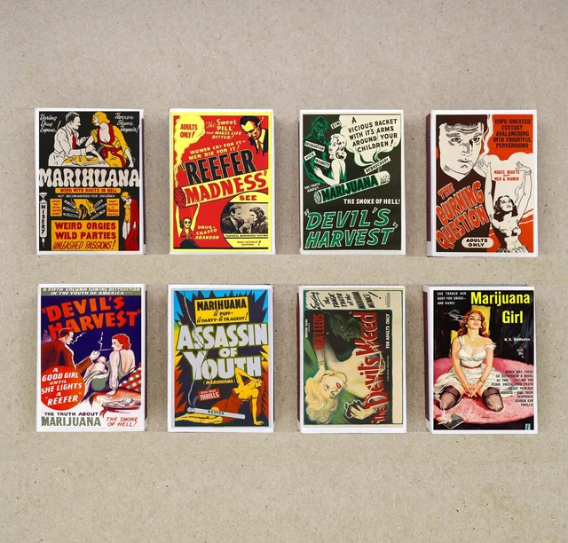 LOT DE 8 boîtes d'allumettes Affiche pub alcool retro style réimpression EUR 10,50 - FR