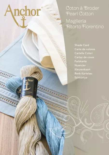 Anchor Ritorto Fiorentino 8 Ricamo 45 g. Cotone 2214008 Matassa Pearl Cotton