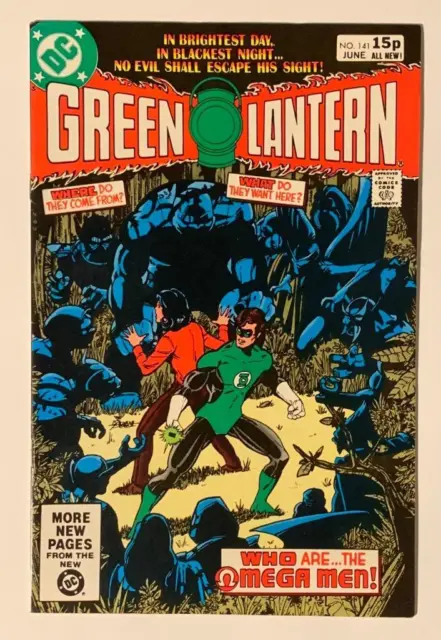 Green Lantern #141. KEY 1st App Omega Men (DC 1981) VF+ Bronze Age Issue.
