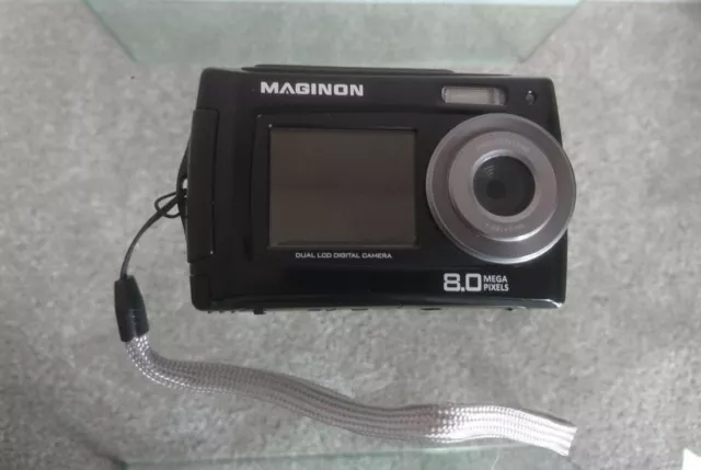 Maginon Underwater Dual Screen Compact Digital Camera 8MP  Black Tested