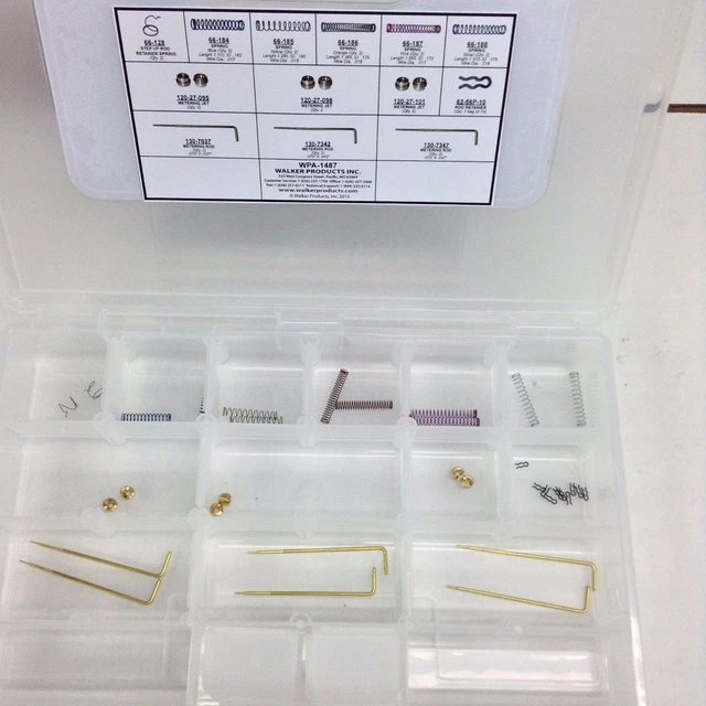 EDELBROCK 1406 600 Cfm Carburetor Tuning & Calibration Kit Jets Rods