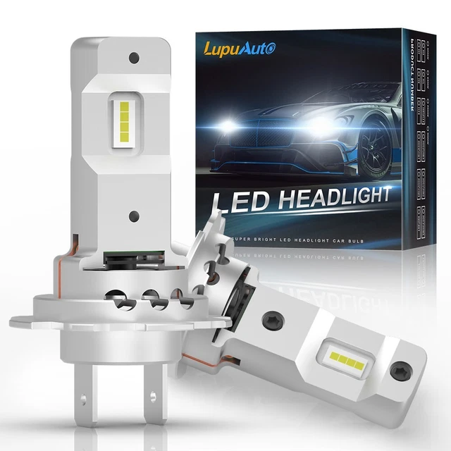 2x Super Bright H7 Led Headlight Kit High Low Beam DRL Bulbs 4000LM 2x Super Bright H7 Led Headlight Kit High Low Beam DRL Bulbs 4000LM