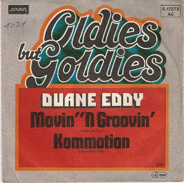 Duane Eddy Movin' 'N Groovin' / Kommotion 7" Single Vinyl Schallplatte 73958