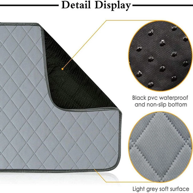 Reusable Pet Pad Soft Waterproof Training Highly Absorbent Cage Liner Anti Slip