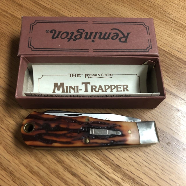REMINGTON R1178 MINI TRAPER BULLET KNIFE Never Used