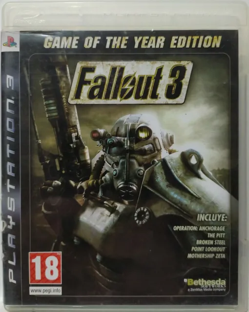 Fallout 3. Game of the Year Edition. Ps3. Fisico. Pal España. *ENVIÓ CERTIFICADO
