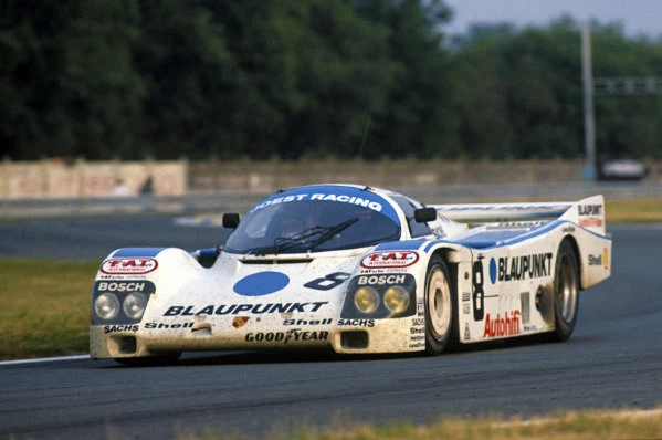 Photo Ancienne Porsche 962 - John Winter / Frank Jelinski / Paolo Barilla - Joest Racing, 80s